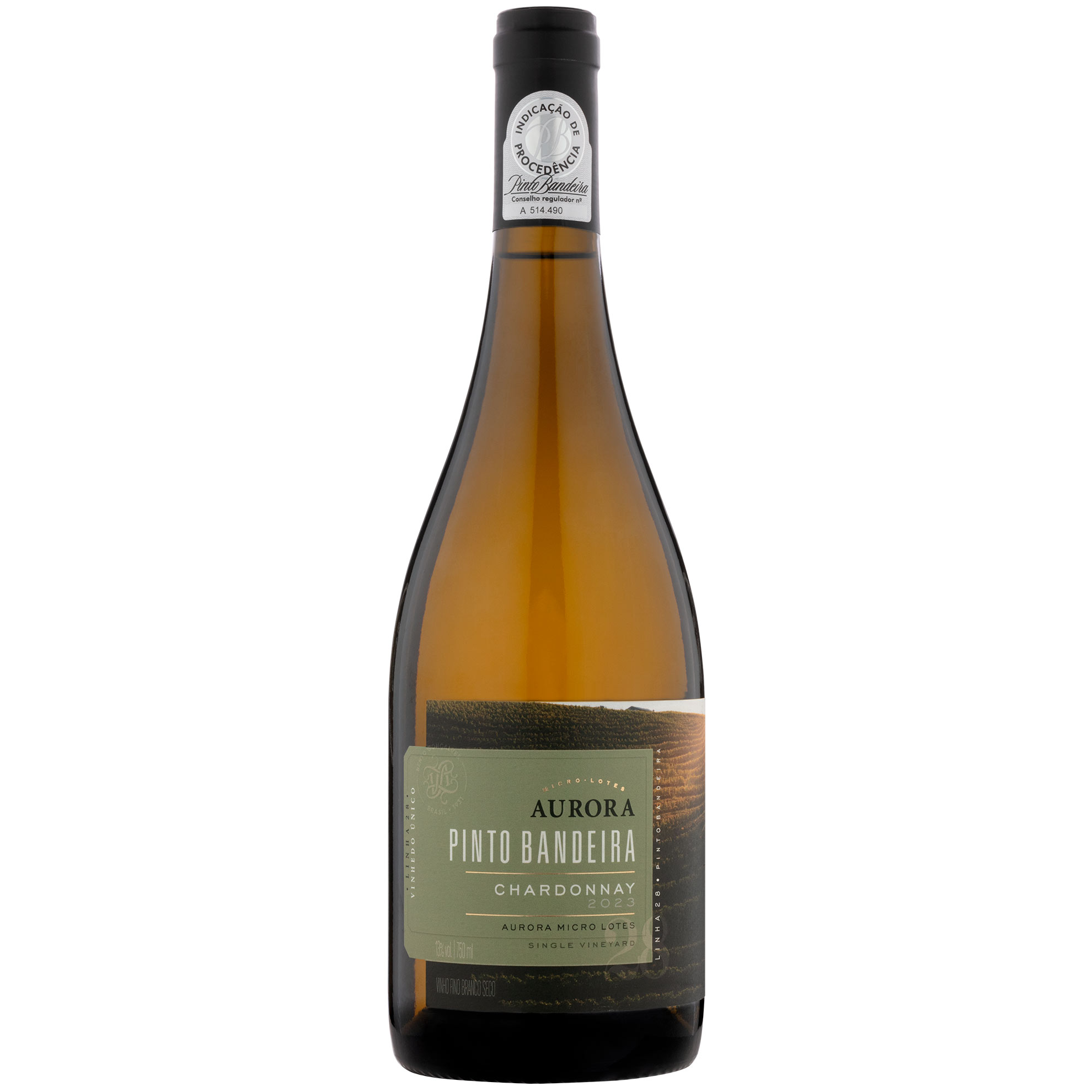 Aurora Chardonnay Pinto Bandeira Nacional Vinho Branco 750ml