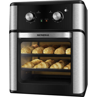 Fritadeira Air Fryer Elétrica Forno Oven Mondial 12L 127V un