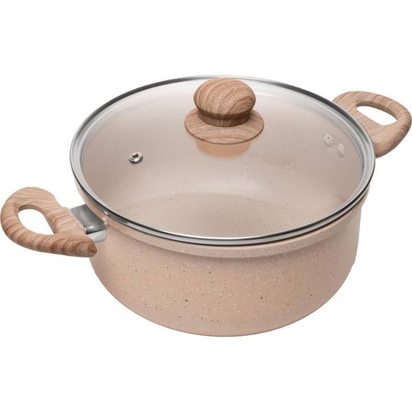 Caçarola Lyor 22cm - Granilite - Bege - Ref. 221051