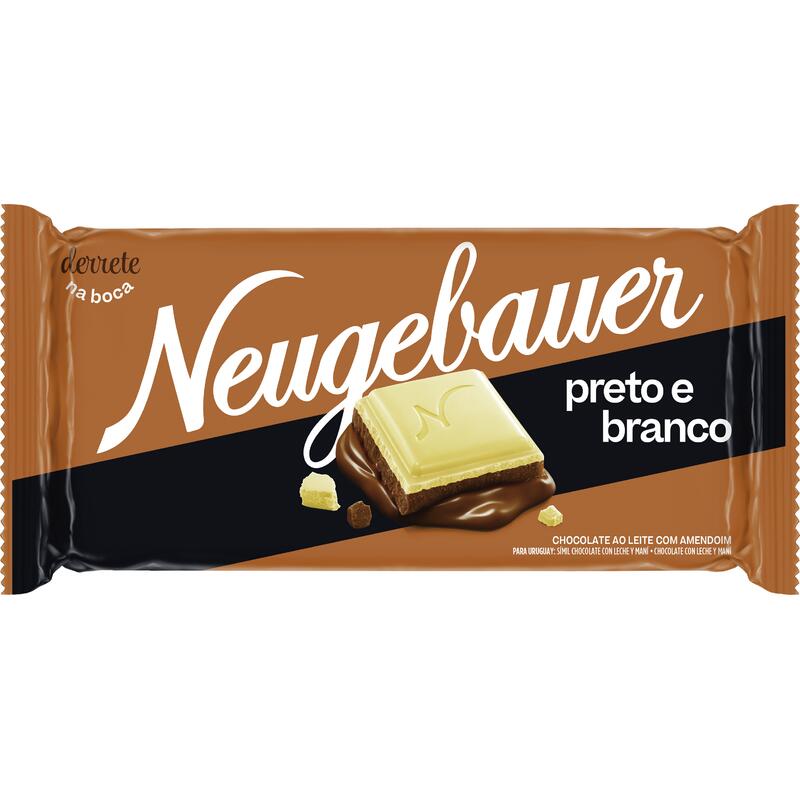 Chocolate Neugebauer Preto e Branco 65g