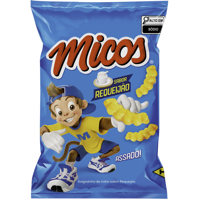 Salgadinho Micos Requeijão 18g
