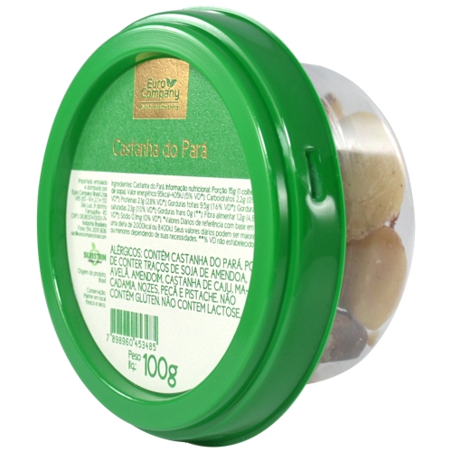 Castanha do Pará Eurocompany 100g