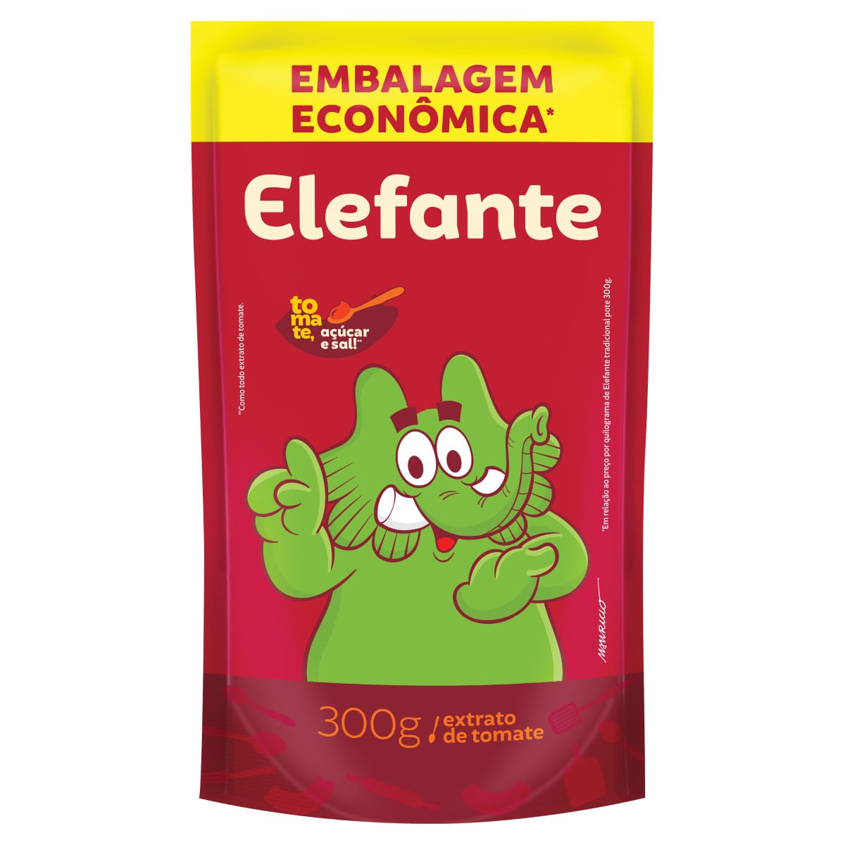 Extrato de Tomate ELEFANTE Sachê 300g