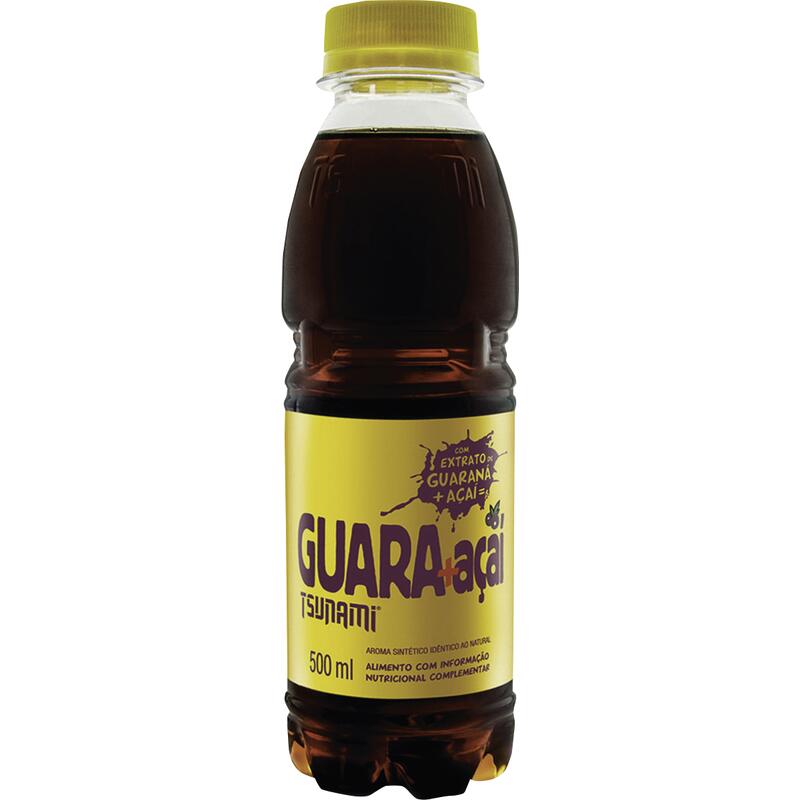 Refresco Líquido Guara Tsunami Açaí 500ml