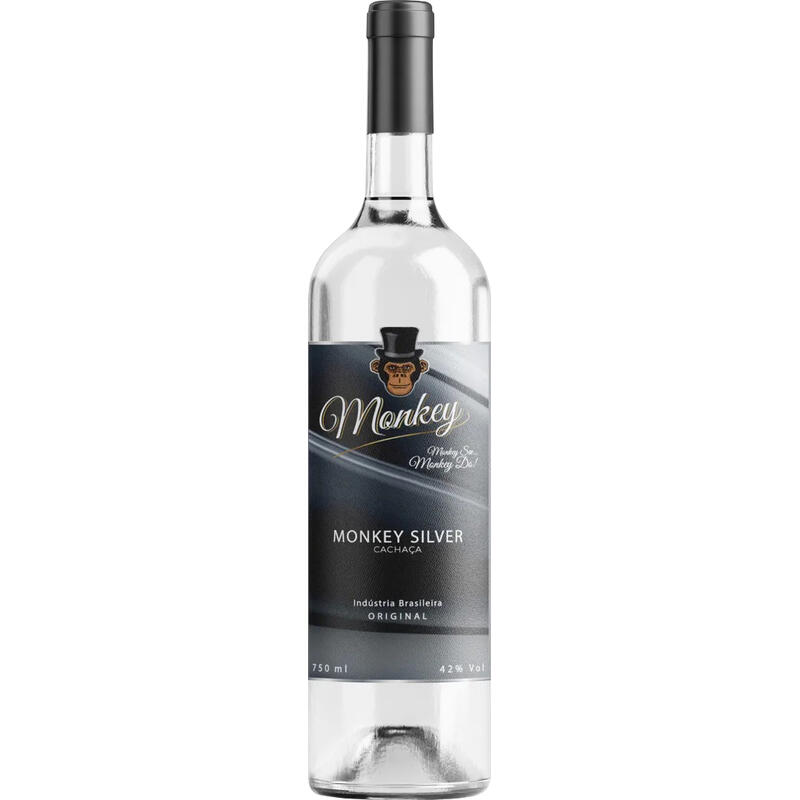 Cachaça Monkey New Silver 750ml