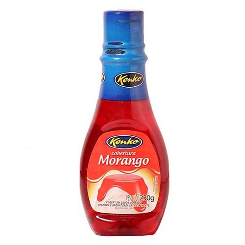 Cobertura Morango Kenko 250g