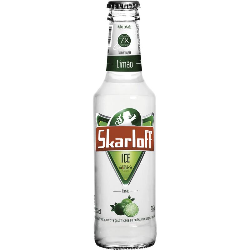 Bebida Alcoólica Mista Skarloff Ice Limão 275ml