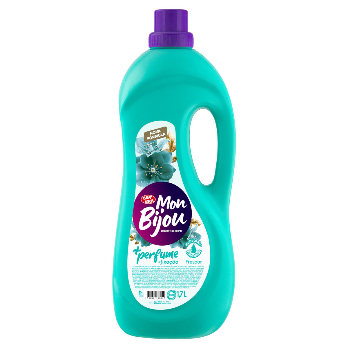 Amaciante de Roupa +Frescor Mon Bijou Frasco 1,7l