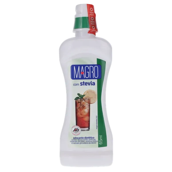 Adoçante Líquido Magro 65ml - Stevia