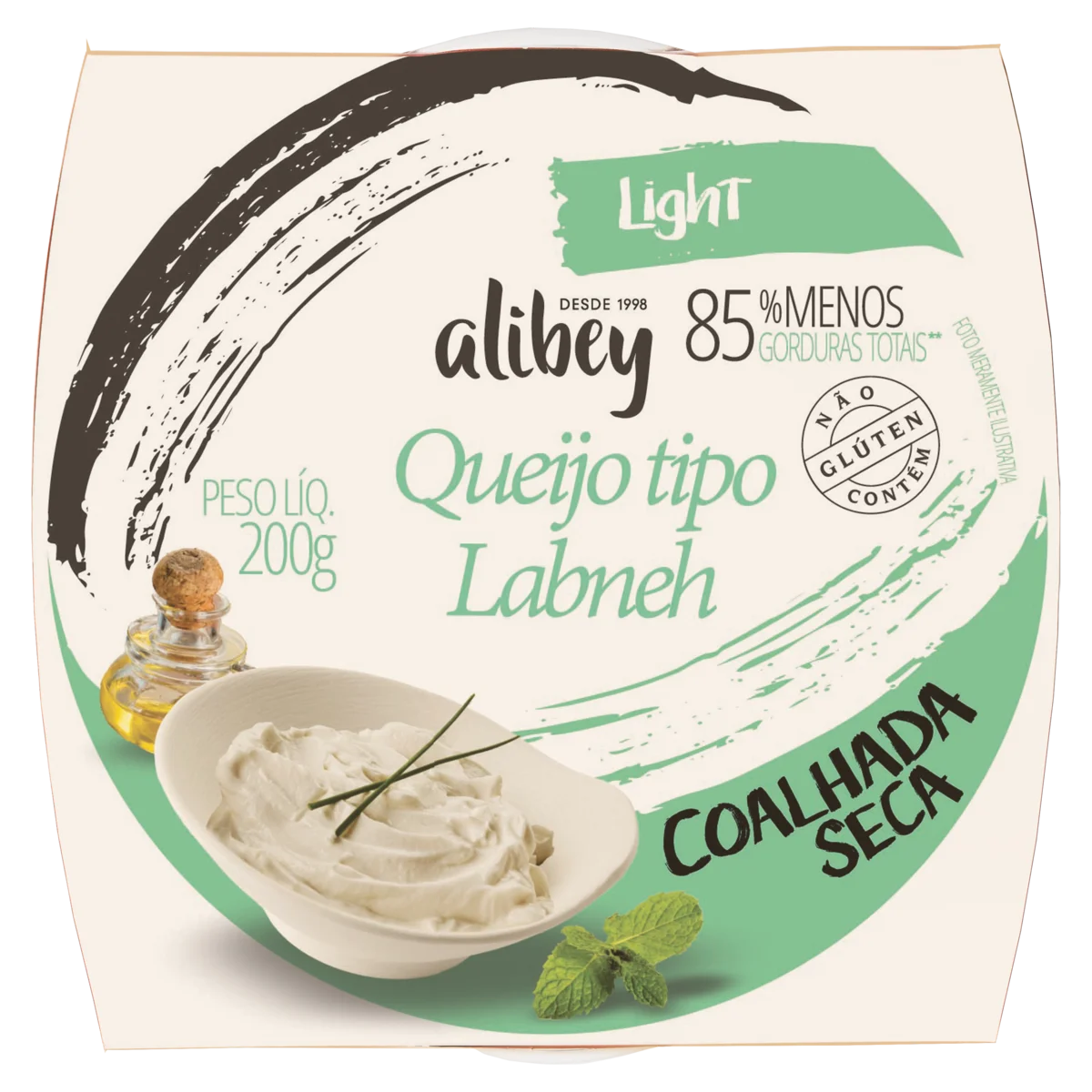 Queijo Labneh Light Alibey 200g