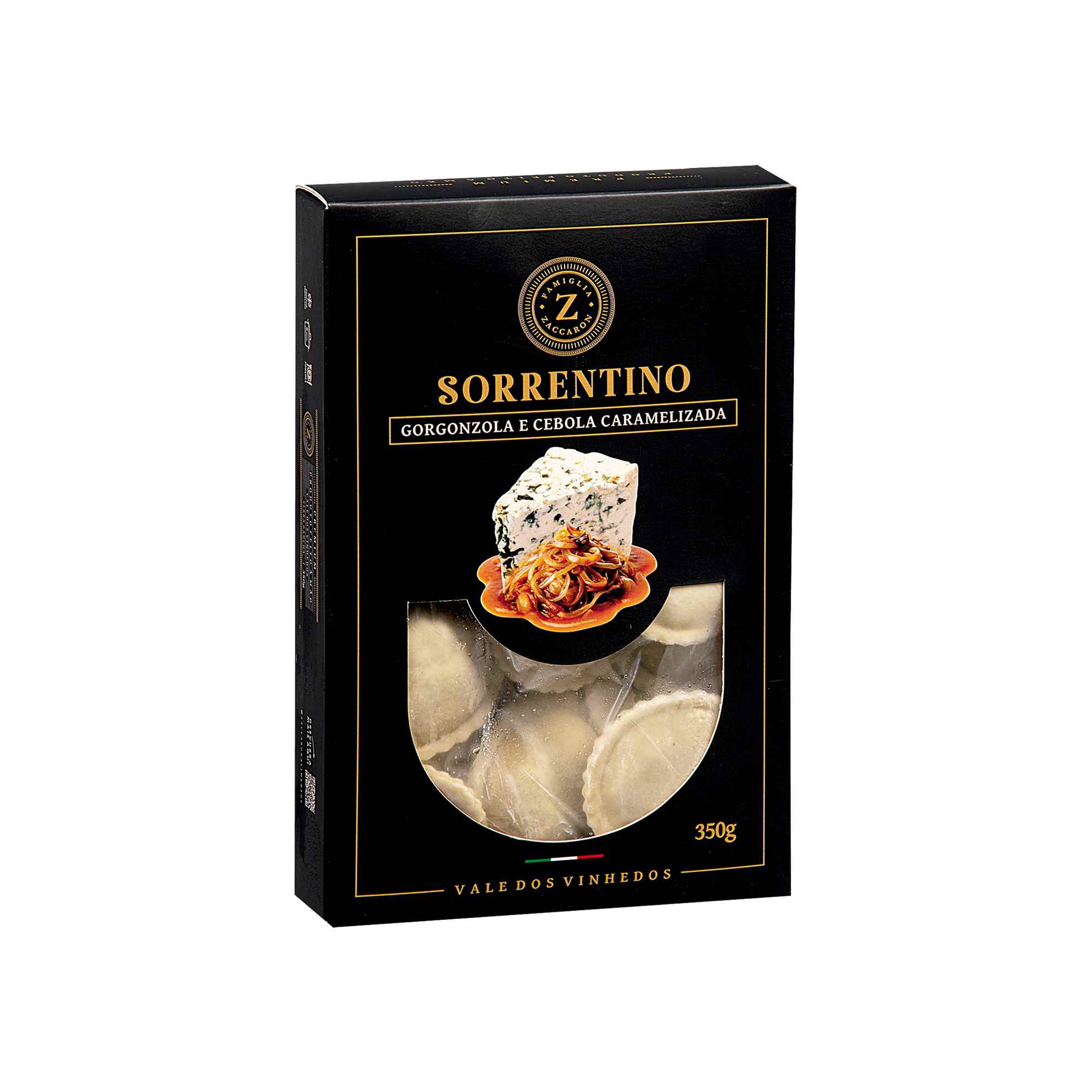 Sorrentino Gorgonzola e Cebola Caramelizada Zaccaron 350g