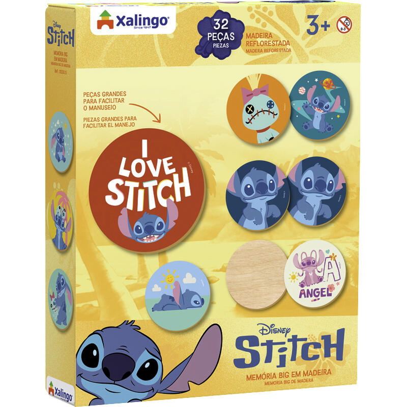 Jogo da Memória Xalingo Stitch un