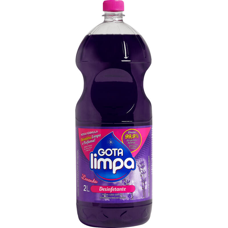 Desinfetante Gota Limpa Lavanda 2L