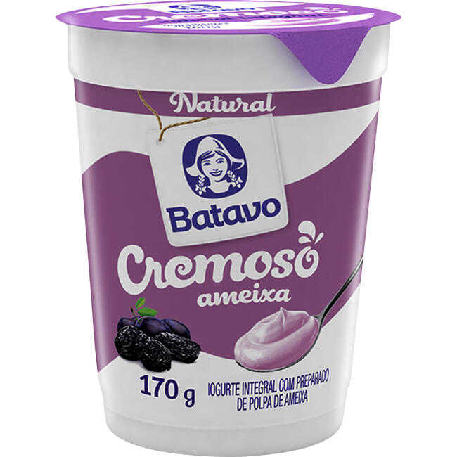 Iogurte BATAVO Natural Ameixa 170g