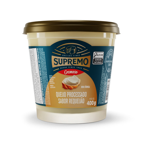 Queijo Processado Supremo Sabor Requeijão 400g