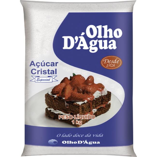 Açúcar Olho D’ Água Cristal 1kg