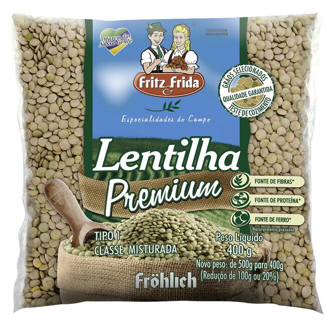 Lentilha Fritz & Frida Tipo 1 400g