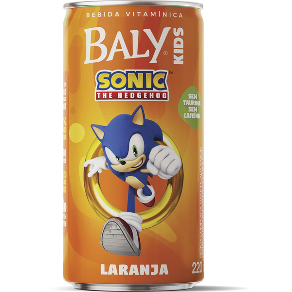 Refrigerante Gaseificado Baly Kids 220ml - Laranja