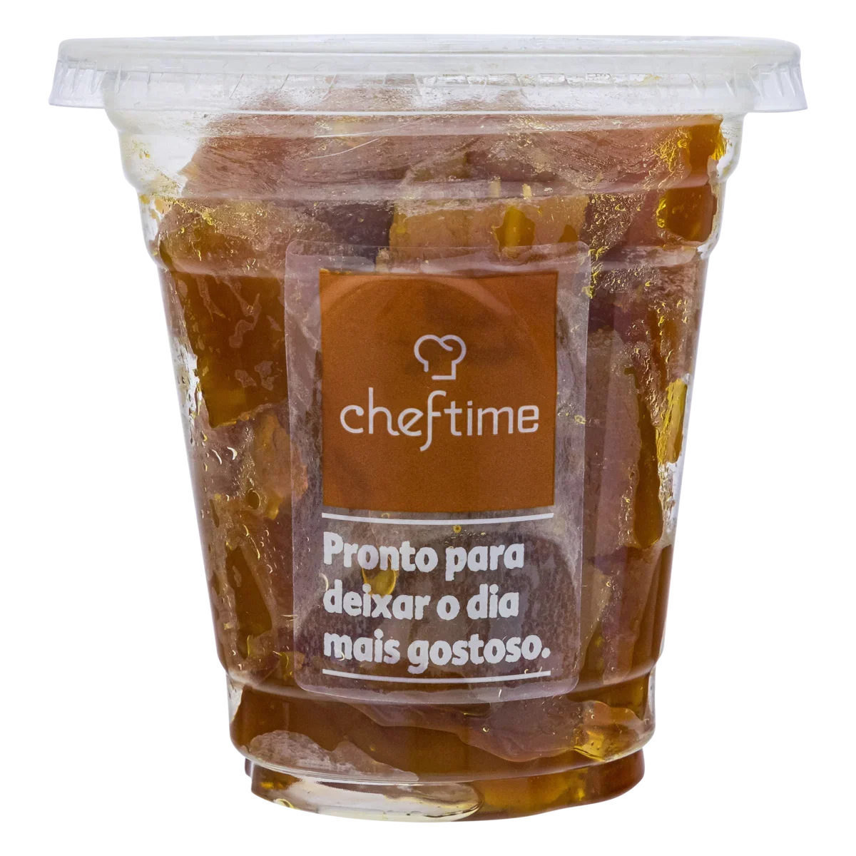 Doce de Abóbora Cubos Cheftime Copo 300g