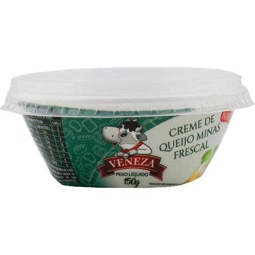 Creme De Queijo Veneza Minas Frescal 150g