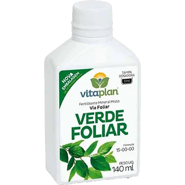 Fertilizante Nutriplan 140ml - Verde Foliar - Ref. 8000725