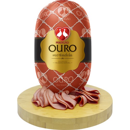 Mortadela Perdigão Ouro Bologna Fatiada Kg (aprox 200g)