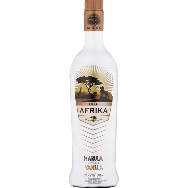 Coquetel Free Afrika Marula Vanilla 900ml