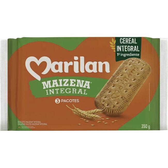 Biscoito Integral Marilan Maizena 350g