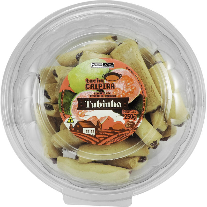 Biscoito Tacho Caipira Tubinho 250g