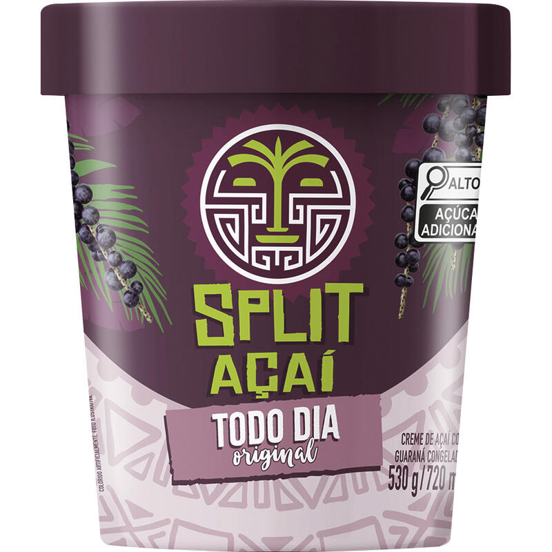 Açaí Split Congelado Todo Dia 720ml
