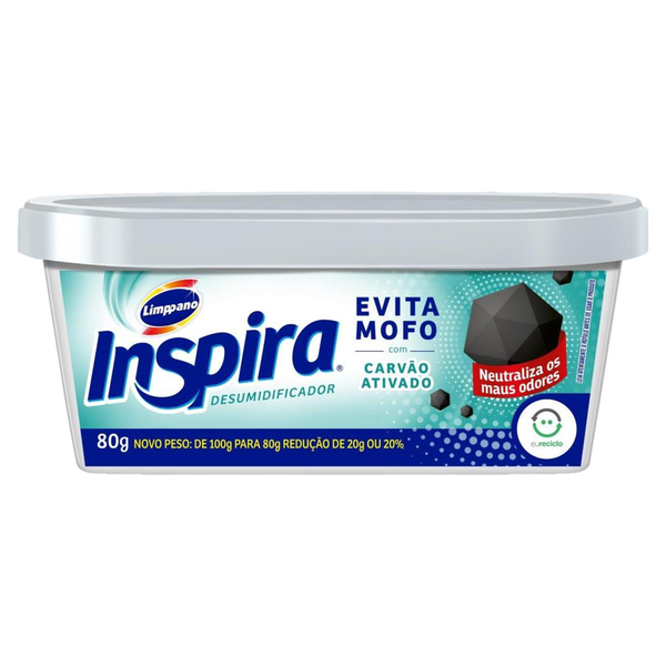 Antimofo Inspira 100g - Carvão Ativado