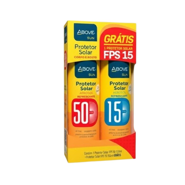 Protetor Solar Above 150ml - FPS 50 - Grátis Protetor FPS 15