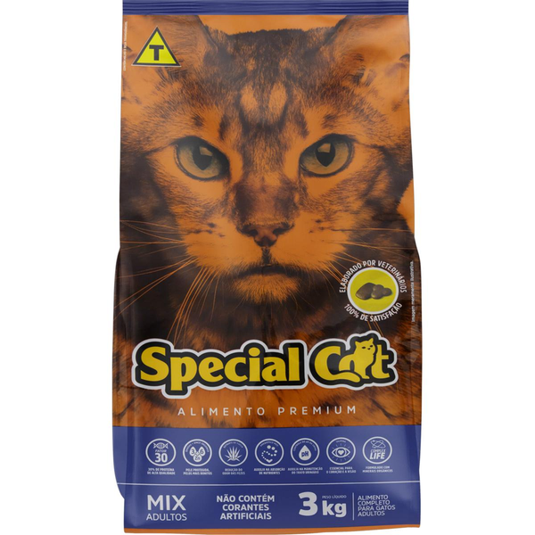 Alimento para Gatos Adultos Special Cat Mix 3kg