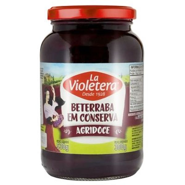 Beterraba La Violetera Agridoce 300g