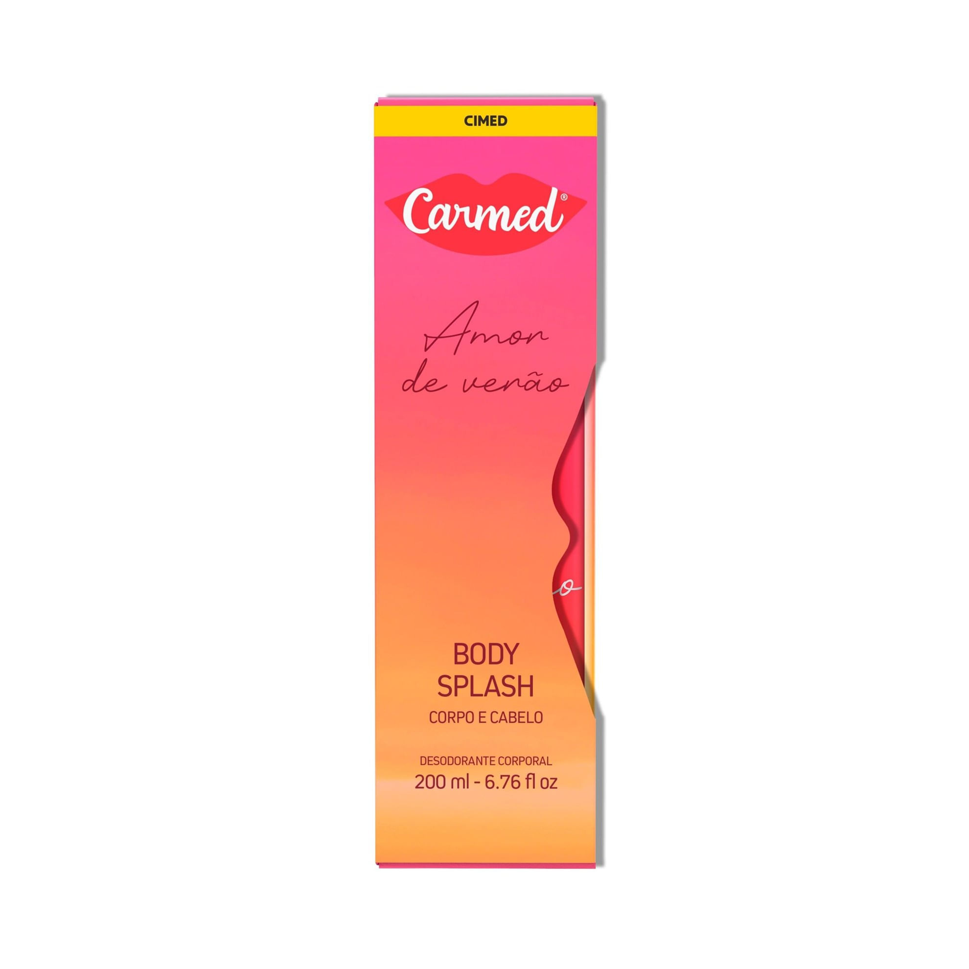 Body Splash Amor de Verão Carmed 200ml