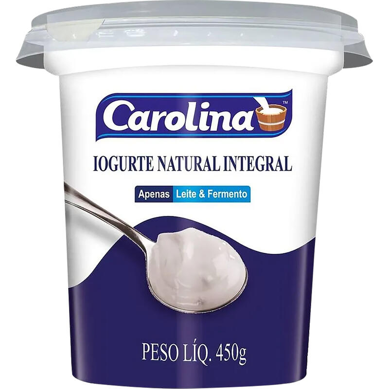 Iogurte Natural Carolina 450g
