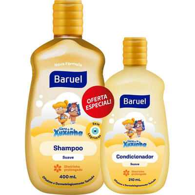 Kit Infantil Xuxinha Shampoo + Condicionador Suave