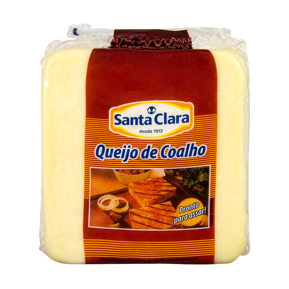 Queijo Coalho Pedaço Santa Clara