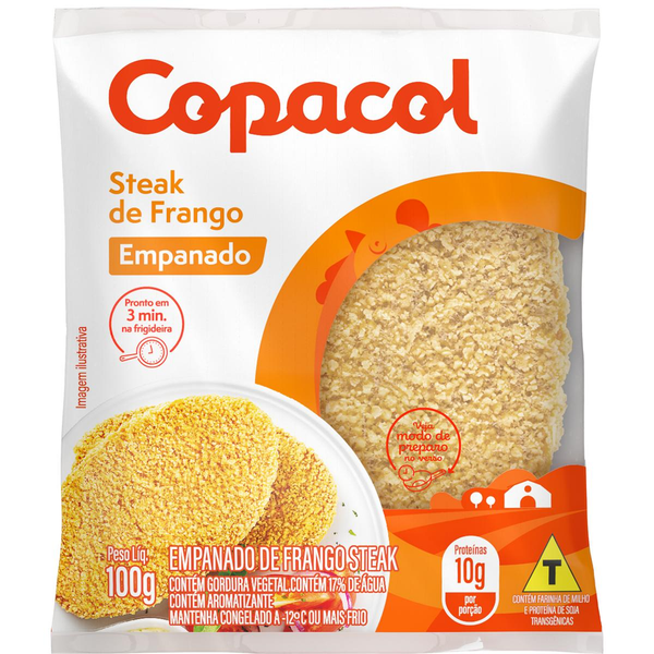 Steak de Frango Copacol 100g