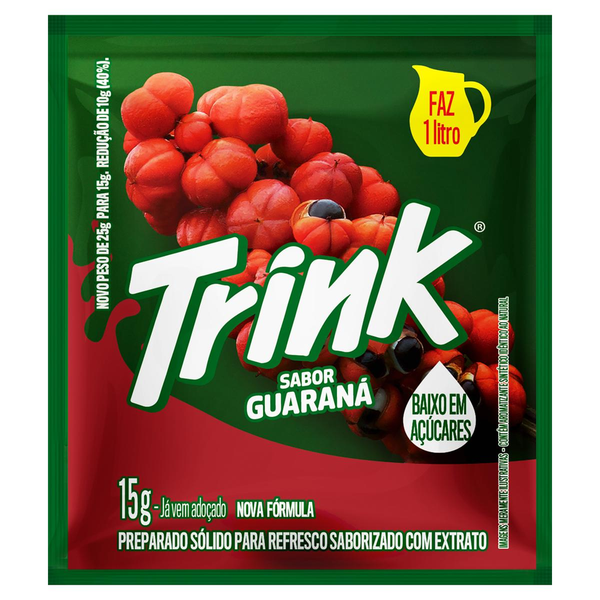 Refresco em Pó Trink 15g - Guaraná