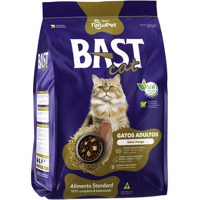 Alimento para Gatos Bast Cat Frango 1kg