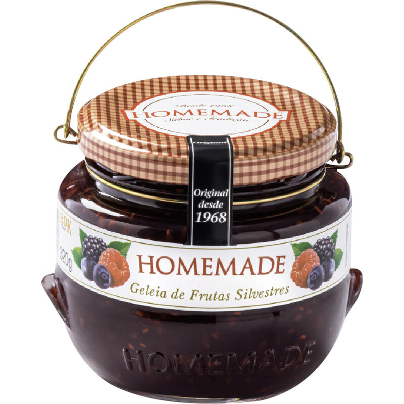 Geleia de Frutas Silvestres Premium HOMEMADE Vidro 320g