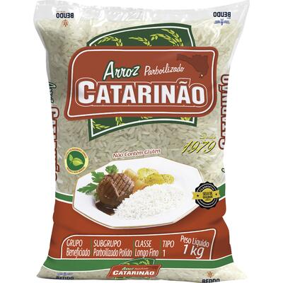 Arroz Catarinão Parboilizado - Tipo 1 1kg