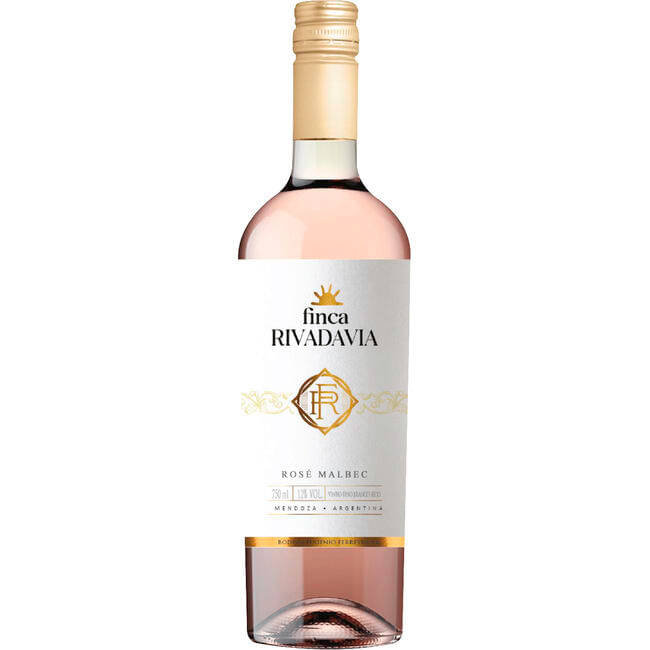Vinho Argentino Finca Rivadavia Malbec Rosé 750ml