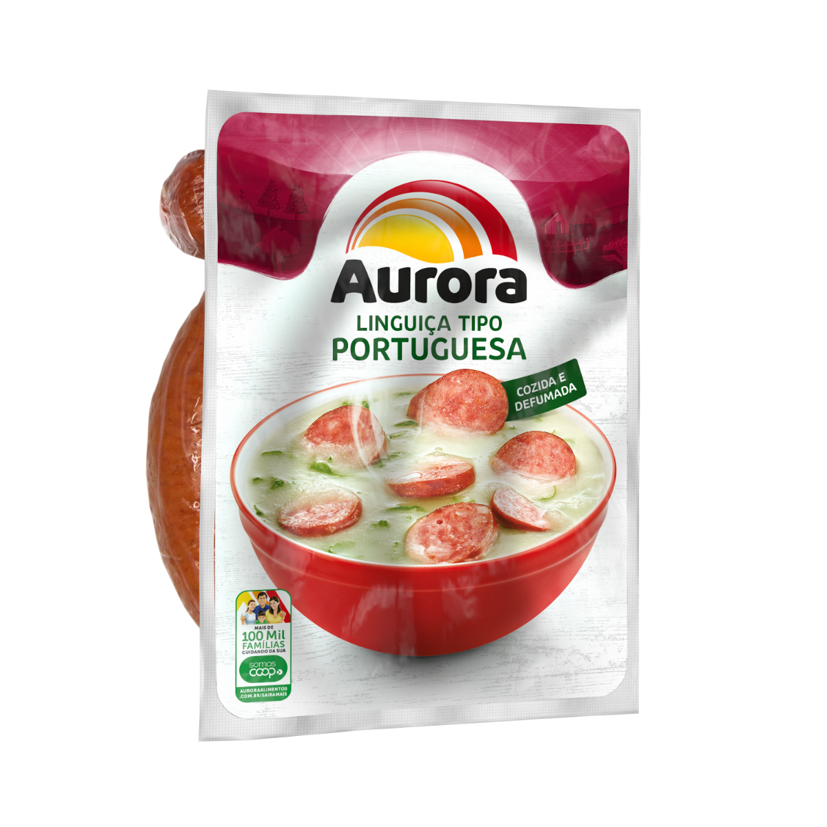 Linguiça Portuguesa AURORA Pacote 400g