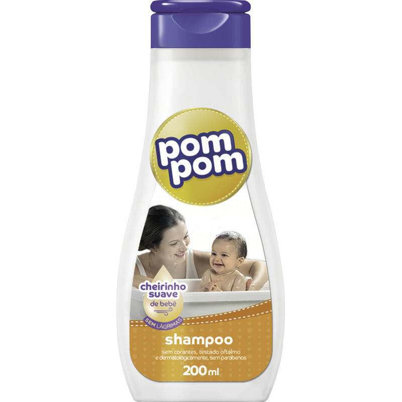 Shampoo Pom Pom Cheirinho Suave 200ml