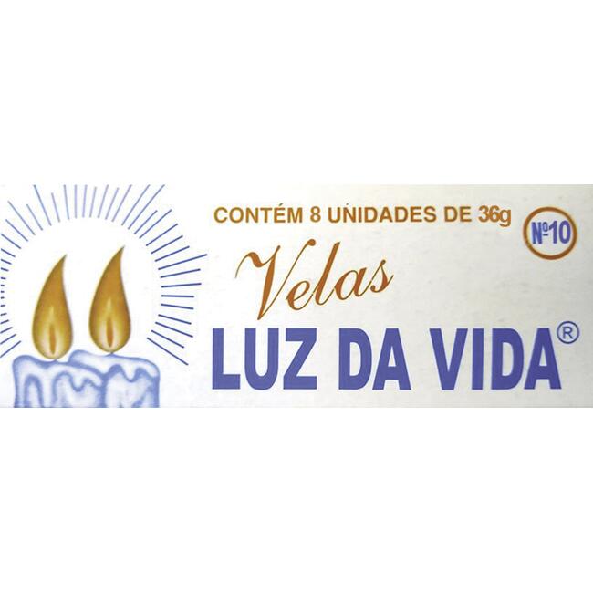 Velas Luz da Vida Nº10 8 un