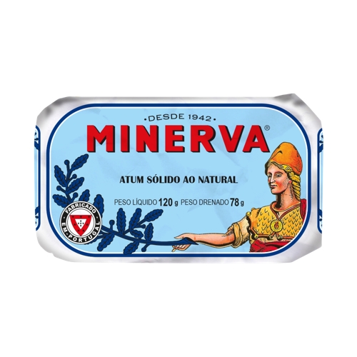 Atum Sólido Minerva Em Conserva 78g