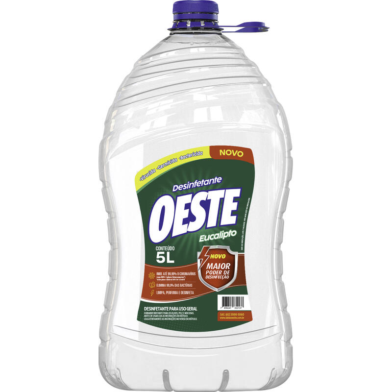 Desinfetante Oeste Eucalipto 5L