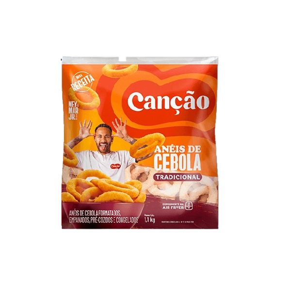 Anéis de Cebola Canção 1,1kg - Tradicional